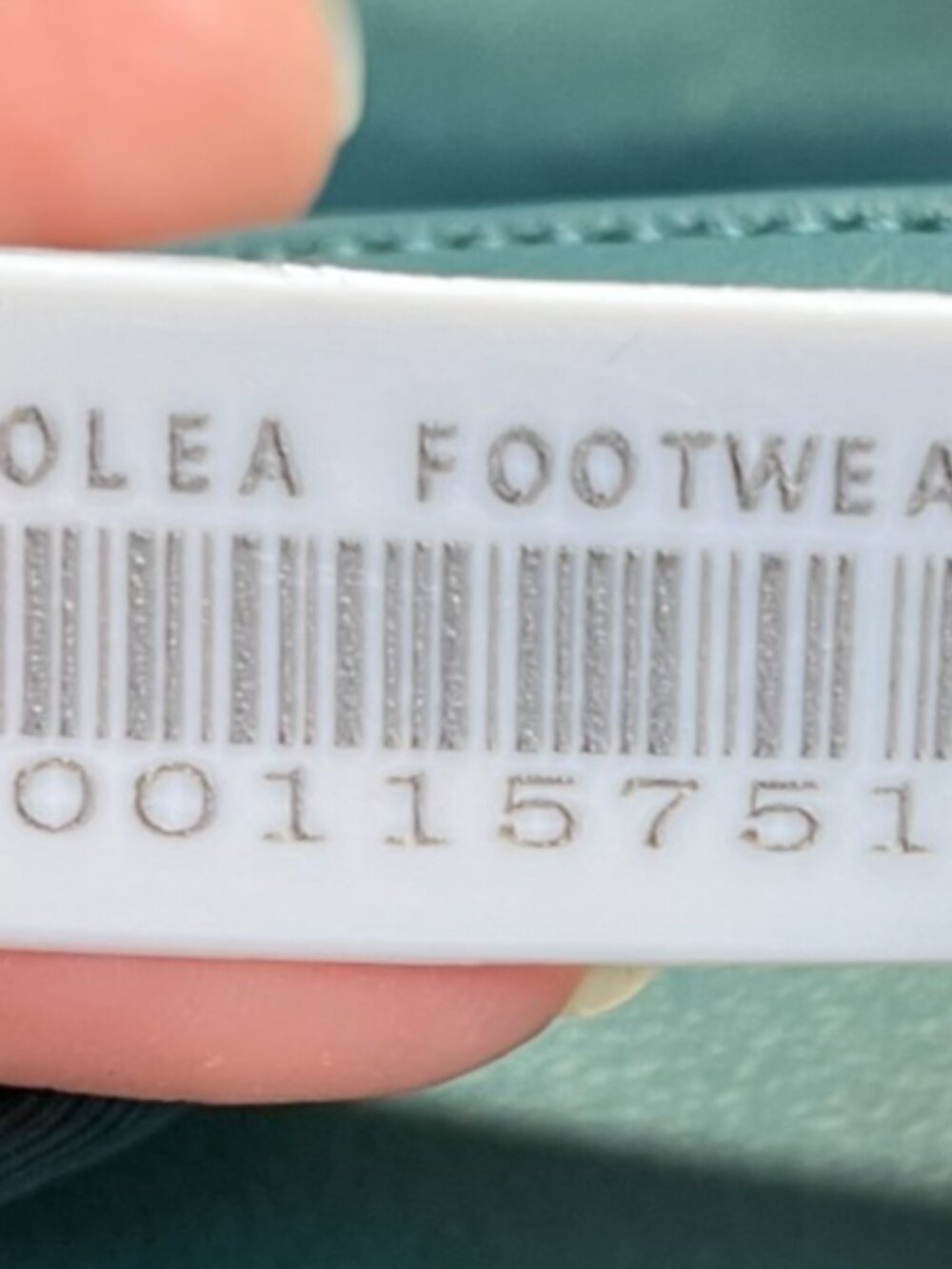 Nike Teal Platform Sport Sandals - Picture 10 of 10